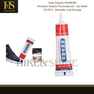 Lem Perekat Sepatu 60ml Penambal Sol Sepatu Waterproof  Tahan Air Dan Kuat