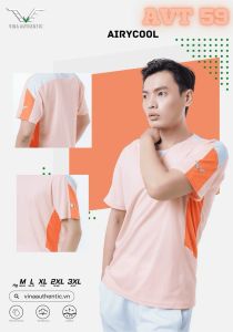 Áo thun NAM AVT59 chất vải mềm mỏng mịn thoáng mát thấm mồ hôi tốt form chuẩn thời trang thi đấu