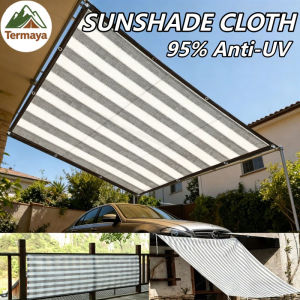 Termaya Sun Shade Net Anti-UV Waterproof Sunblock Cloth for Garden Parking Outdoor Home Sun Shelter