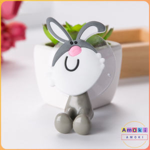 Amoki Cute Cartoon Animal Bathroom Plastic Toothbrush Holder