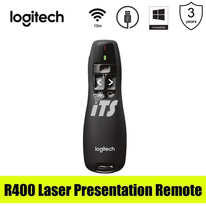 Logitech R400 Laser Presentation Remote Lazada