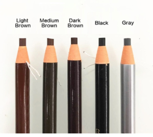 Genuine 5pcs/Set Eyebrow Pencil Makeup Eyebrow Enhancers Cosmetic Art Waterproof Tint Stereo Types Coloured Beauty Tools