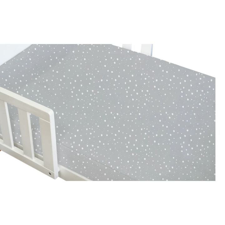 Babyhood Amani Bebe Jersey Cotton Compact Fitted Sheet Drops