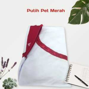 JILBAB KERUDUNG BERGO ANAK SEKOLAH SD PET WARNA