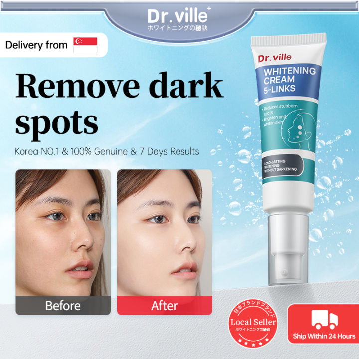 Dr.ville Dark Spot Remover and Whitening Cream Face Melasma Melanin ...