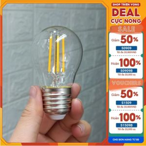 Đèn LED trang trí decor quán cà phê nhà hàng đèn led Edison G45 4W bền đẹp tiết kiệm điện - 08520038