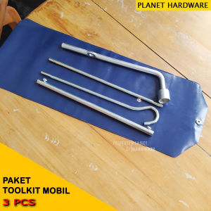 Toolkit Mobil Kunci Roda 19 mm Handle Dongkrak Tas Dongkrak Mobil