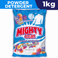 Mighty Clean Detergent Powder Original with Optical Brightener - Powder (Blue) 1 KILO. 