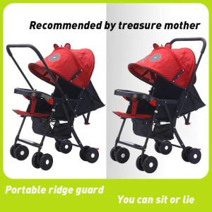 Baby Stroller Two-Way Foldable and Adjustable Recommenderd for 1 to 3 Years of Age With Dining Plate