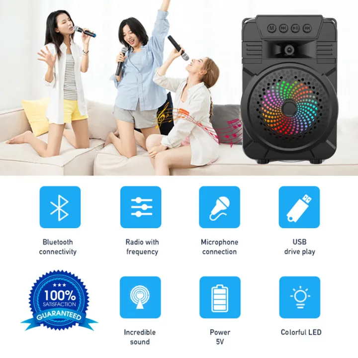 K-Song%20KTV%20Wireless%20Speaker%20ZQS1430%20&%201431%20/%20USB%20Rechargeable%20Bluetooth%20Speaker%20with%20LED%20Light%20,%20FM%20Radio%20,%20USB%20,%20MIC%20,%20AUX%20-%20Image%204