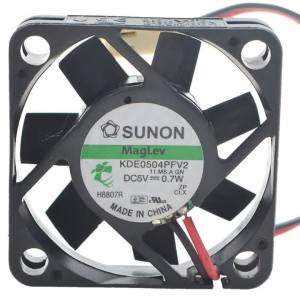 2 Pcs For Sunon KDE0504PFV2 Maglev Vapo DC 5V Fan 4CM 4010 40x40x10MM 0.7W Cooling Fans CPU