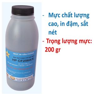 Mực nạp HP 56a M436n M436nda M436dn. Chai mực bơm hủ mực đổ hộp mực máy in HP CF256a