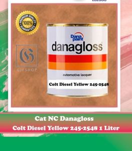 Cat Duco NC Danagloss Colt Diesel Yellow 245-2548 1 Liter