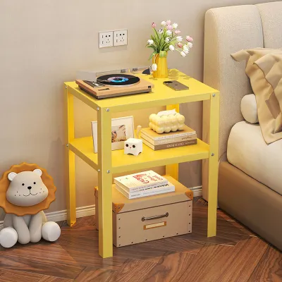 Wood Bedside Table Small Bedside Cabinet Narrow Side Joint Cabinet Storage Rack