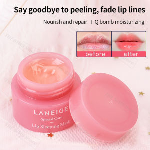 Laneige Lip Sleeping Mask 3g/Exfoliating skin/Fading lip wrinkles/Repairing and hydrating at night/Preventing dryness/ Berry Lip Balm [ Ready Stock ]