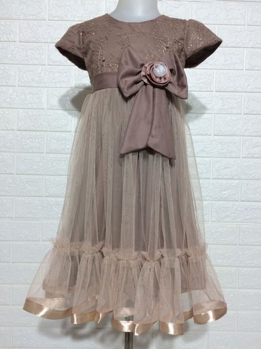 Baju Pesta  Anak Perempuan Pitabunga Baju Ulang Tahun Gaun Anak Perempuan Untuk Kondangan