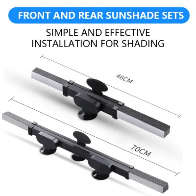 Car Sunshade Retractable car windshield sun shade Cover Curtain Anti-UV Car Window Shade Car Front Sunblock Auto Foldable Curtain