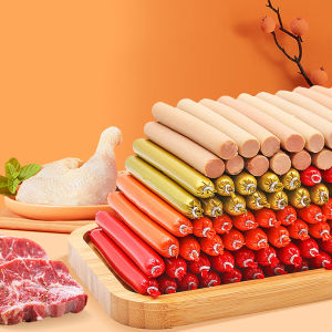 YTL ไส้กรอกแฮมสุนัขอาหารหมา อาหารแมว ส้กรอก ไส้กรอกสุนัข ขนมแมว ขนมสุนัขแปรรูปจากเนื้อ เป็ด ไก่ ปลา