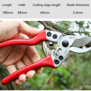 SK5 Pruner Pruning Shears Scissors Horticulture Fruit Tree Shears Rose Cippers Bonsai Gardening Secateurs Grafting Tool