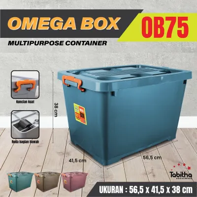 CONTAINER BOX RODA SERBAGUNA OMEGA BOX TABITHA (TBTACC)