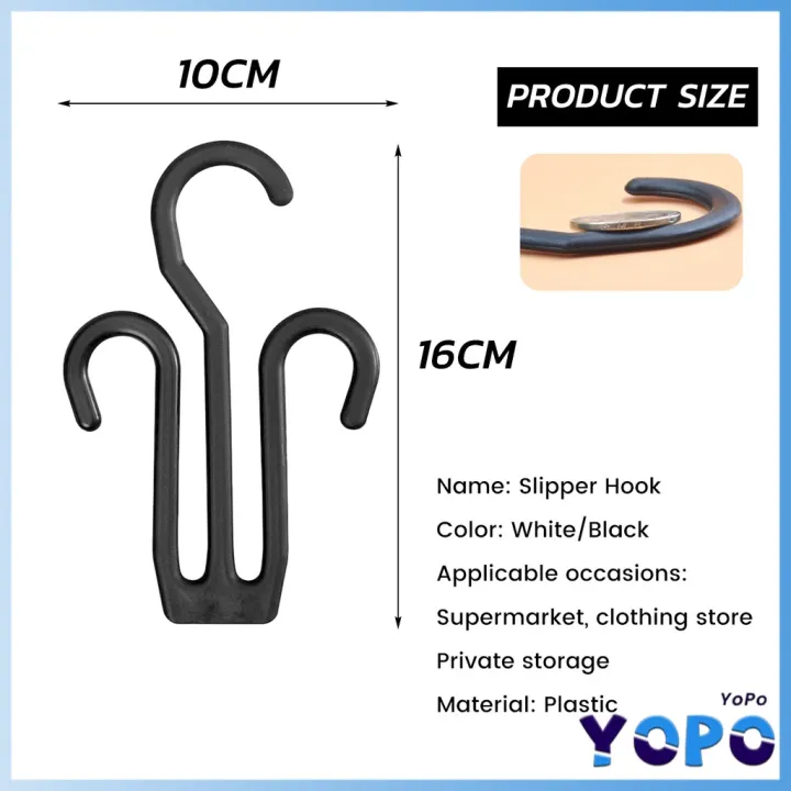 YoPo%2010pcs%20Shoes%20Drying%20Racks%20Multi-purpose%20Hanger%20Space%20Saving%20Slipper%20Double%20Hooks%20Supermarket%20Shelf%20-%20Image%209
