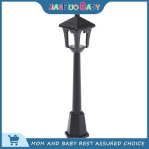 JiaShuo Baby Toy 1PC โคมไฟมินิไฟถนนแบบกล้องจุลทรรศน์สำหรับตกแต่งตุ๊กตาขนาดเล็ก