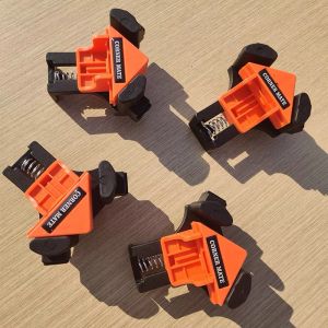 4pcs Angle Clamp Corner Mate Woodworking locator Hand Fixing Clips