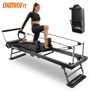 OneTwoFit Yoga Pilates Giường Năm Mảnh Bộ Đa Năng Trượt Sắt Pilates Giường Pilates Thiết Bị