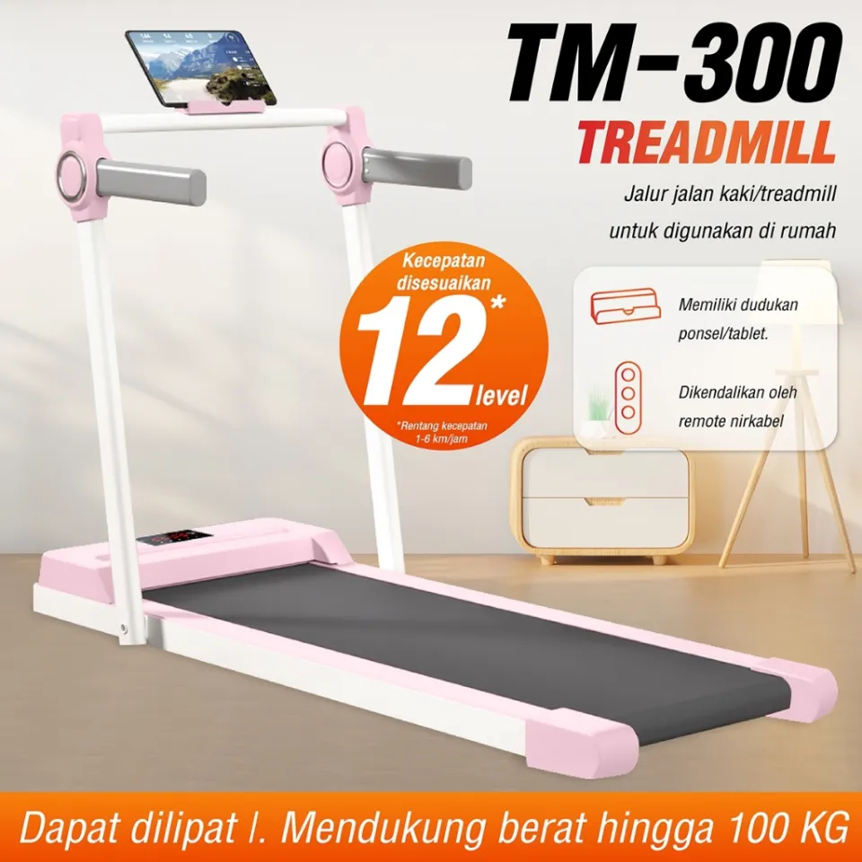 BG SPORT Treadmill Listrik Electric Running Pad Alat Olahraga