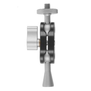 Adjustable Arm with 1/4Inch Screw Holes for Microphones and Tripod Aluminum for Versatiled Photography