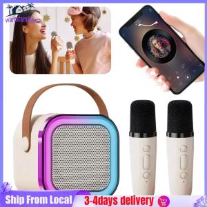 Portable Wireless Bluetooth Karaoke Microphone with Microphone and Speaker for Singing at Home