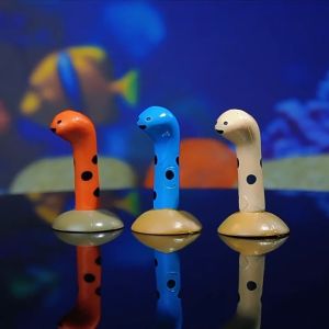 Super Cute Mini Sea Eel Creatures Aquarium Decoration Ornament Enhance Aquarium Lively Vibe