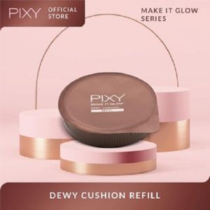 Pixy Make It Glow Dewy Cushion Full Case/Refill SPF 23++ BPOM tahan lama waterproof
