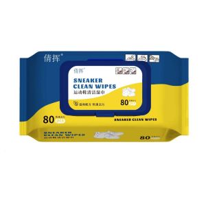 80 lembar Tisu Pembersih Sepatu 80 Lembar / Tisu Basah Pembersih Sepatu / Tissue Sepatu / Tisu Sepatu / Tissue Basah Pembersih Sepatu Quick Wipes Shoes MLH Y09
