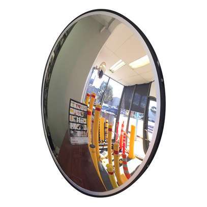 45 CM CONVEX MIRROR Indoor Wide Angle Security Road Mirror Curved for  Indoor Burglar Outdoor Safurance Roadway Safety Traffic Signal Convex Mirror