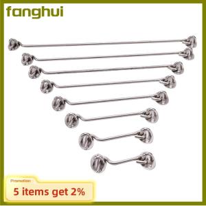 fanghui Stainless Steel Cabin Hook And Eye Latch Lock Shed Gate Door Catch Silent Holder