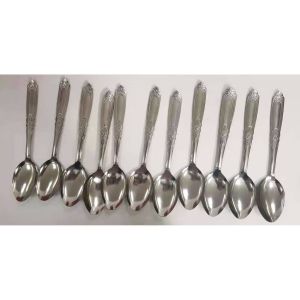12PCS STAINLESS STEEL SPOON AND FORK 1.5mm THICK / KUTSARA AT TINIDOR CUTLERY SET MAKAPAL 555 (#268)