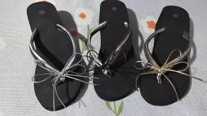 [Free Shipping] WomenS Trendy Summer Flip-Flops Wedge-Heeled Casual Beach-Style Large Size Thick-Soled Slippers