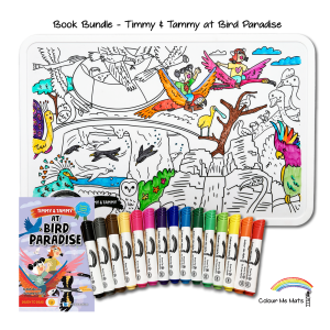 Book Bundle - T&T At Bird Paradise (Colouring Mat & Book)