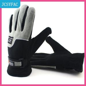 JCSYFAC -20 ℃ mùa đông ấm lông cừu găng tay người đàn ông nhiệt đi xe đạp tuyết dày găng tay cực Fleece găng tay cho nam tuyết thể thao Windproof găng tay