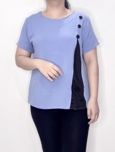 LVL - Blouse Wanita Jumbo Baju Cewek Atasan Kasual Blouse Jumbo Calista