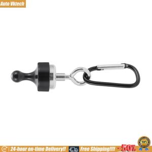 [Auto Vktech] Multifunction Magnetic Carabiner Aluminum Alloy Magnet Hanging Buckle Mini Portable EDC Climbing Tools Outdoor Survival Tools