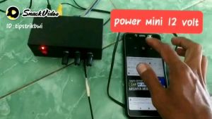 Power Mini 12 Volt Bass Mantul Mobil Car Truk Bus Audio Minimalis Murah Berkualitas