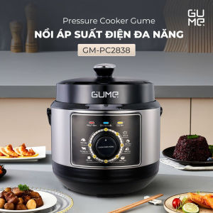 Nồi áp suất điện đa năng Gume Hàn Quốc GM-PC2838 dung tích 6L công suất 1000W bảo hành 12 tháng chính hãng