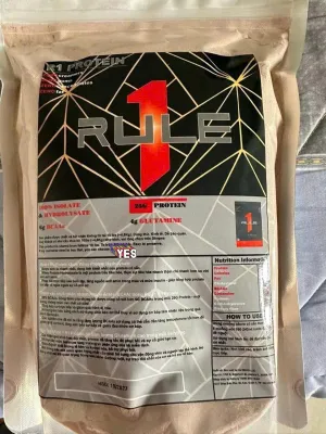 [Tặng Bình Lắc Shaker] Tăng Cơ Rule 1 Protein Isolate/Hydrolysate 5lbs