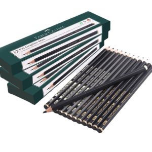 German Faber-Castell PITT Matte Sketch Pencil Full Set Of Professional Art Students Special Sketch Drawing 2B-14B Graphite Pencils