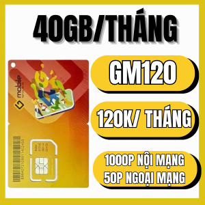 Sim 4G GMOBILE Mobifone GM35 GM68 GM86 GM120 GM200 Sẵn Data Tốc Độ Cao Đến 90GB/tháng gọi Nội/Ngoại Mạng Không Mất Phí MIỄN PHÍ 1- 3 THÁNG ĐẦU | FREESHIP - CHƯA KÍCH HOẠT