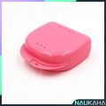 N.K. Retainer case 5 colors Denture Bath Box Case False Teeth Appliance Container Storage Boxes. 