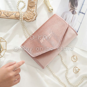 Tas Penyimpanan Perhiasan Portabel – Organizer Lipat untuk Cincin Kalung & Anting Travel