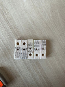 Chặn bông Zippomiếng chặn trắng chữ đen sử dụng cho zippo